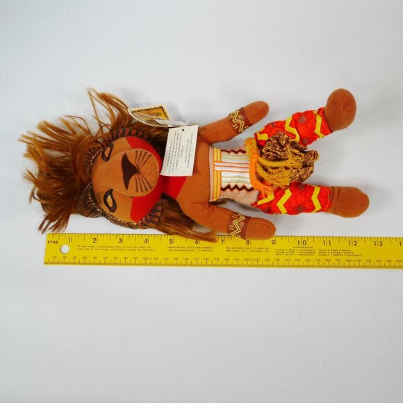 The Lion King Simba Broadway Musical Plush Bean Bag Stuffed Animal - Picture 9 of 9